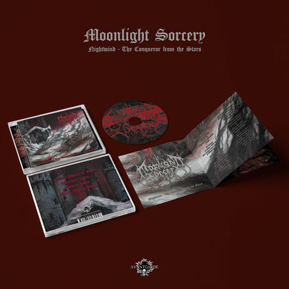 MOONLIGHT SORCERY "Nightwind - The Conqueror From the Stars" CD