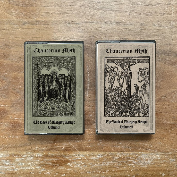 CHAUCERIAN MYTH "The Book Of Margery Kempe vol 1 and 2" Double Cassette Tape set