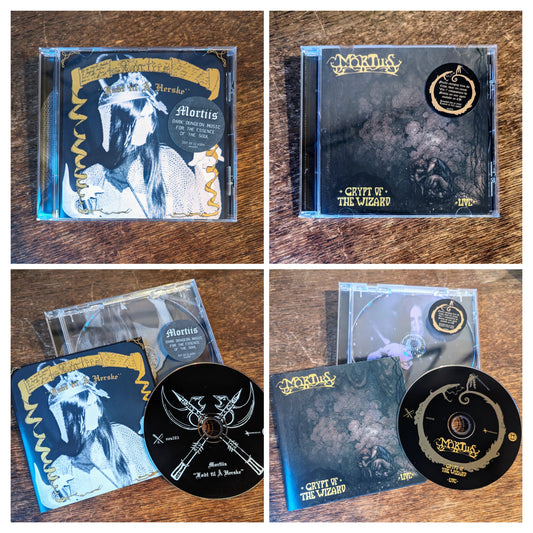 MORTIIS 2x CDs Bundle