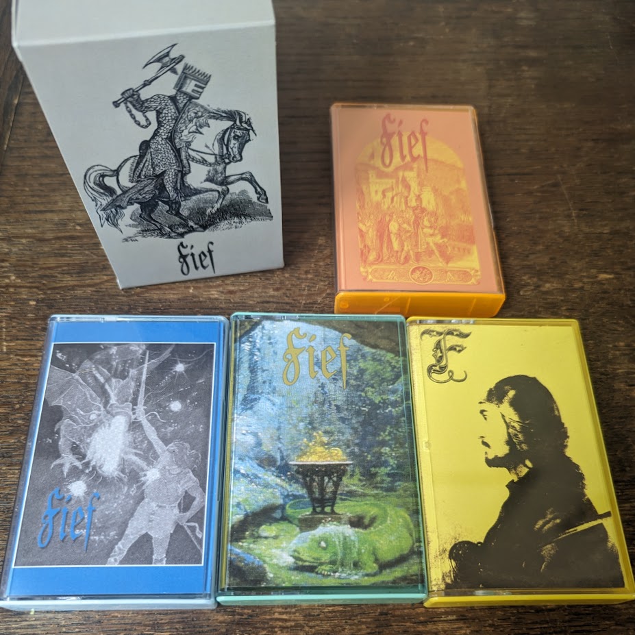 [SOLD OUT] FIEF "I-IV" 4xTape Box Set w/ free pаtch (lim.250)