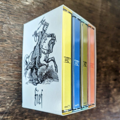 [SOLD OUT] FIEF "I-IV" 4xTape Box Set w/ free pаtch (lim.250)