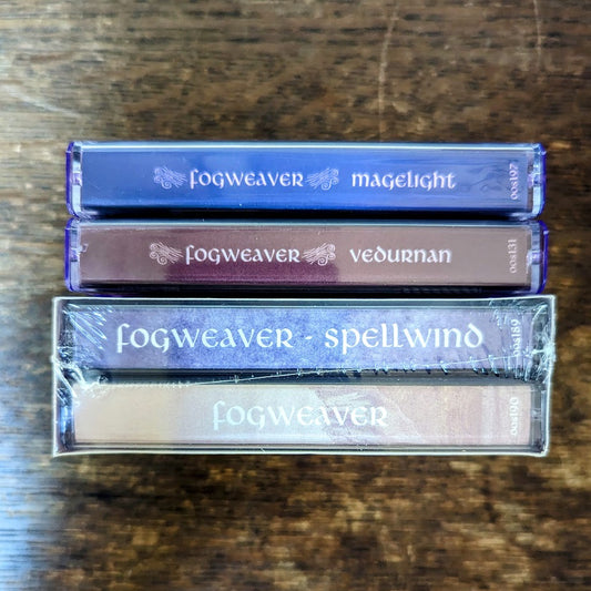 [SOLD OUT] FOGWEAVER TAPE BUNDLE w/ bonus slipcase + free patcꚕ (foil shells, lim.100)