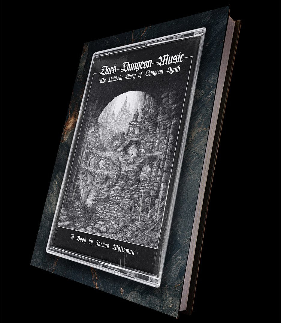 [SOLD OUT] DARK DUNGEON MUSIC: The Unlikely Story of Dungeon Synth - deluxe hardcover book (signed #/100 edition)