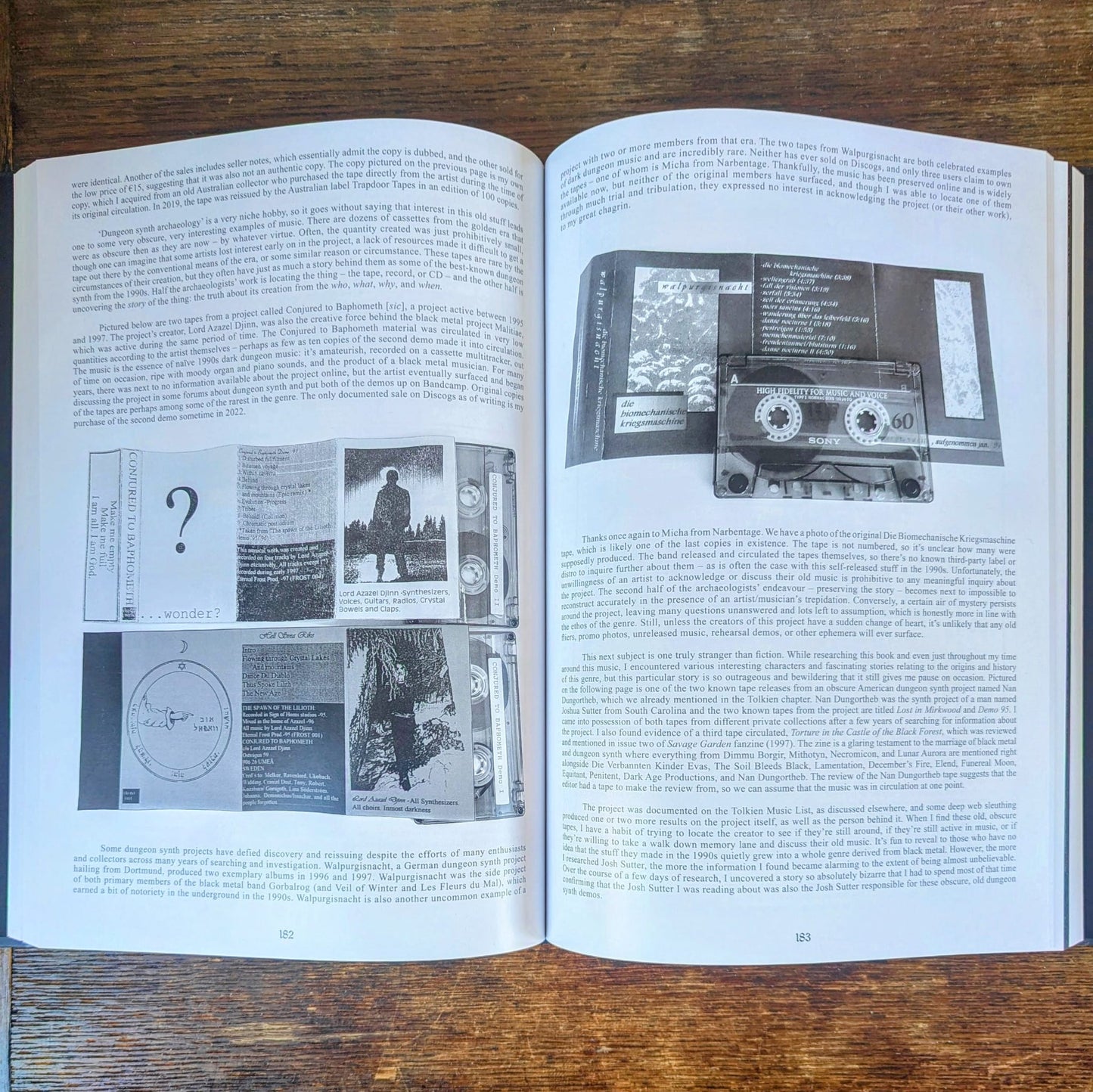 [SOLD OUT] DARK DUNGEON MUSIC: The Unlikely Story of Dungeon Synth - deluxe hardcover book (signed #/100 edition)