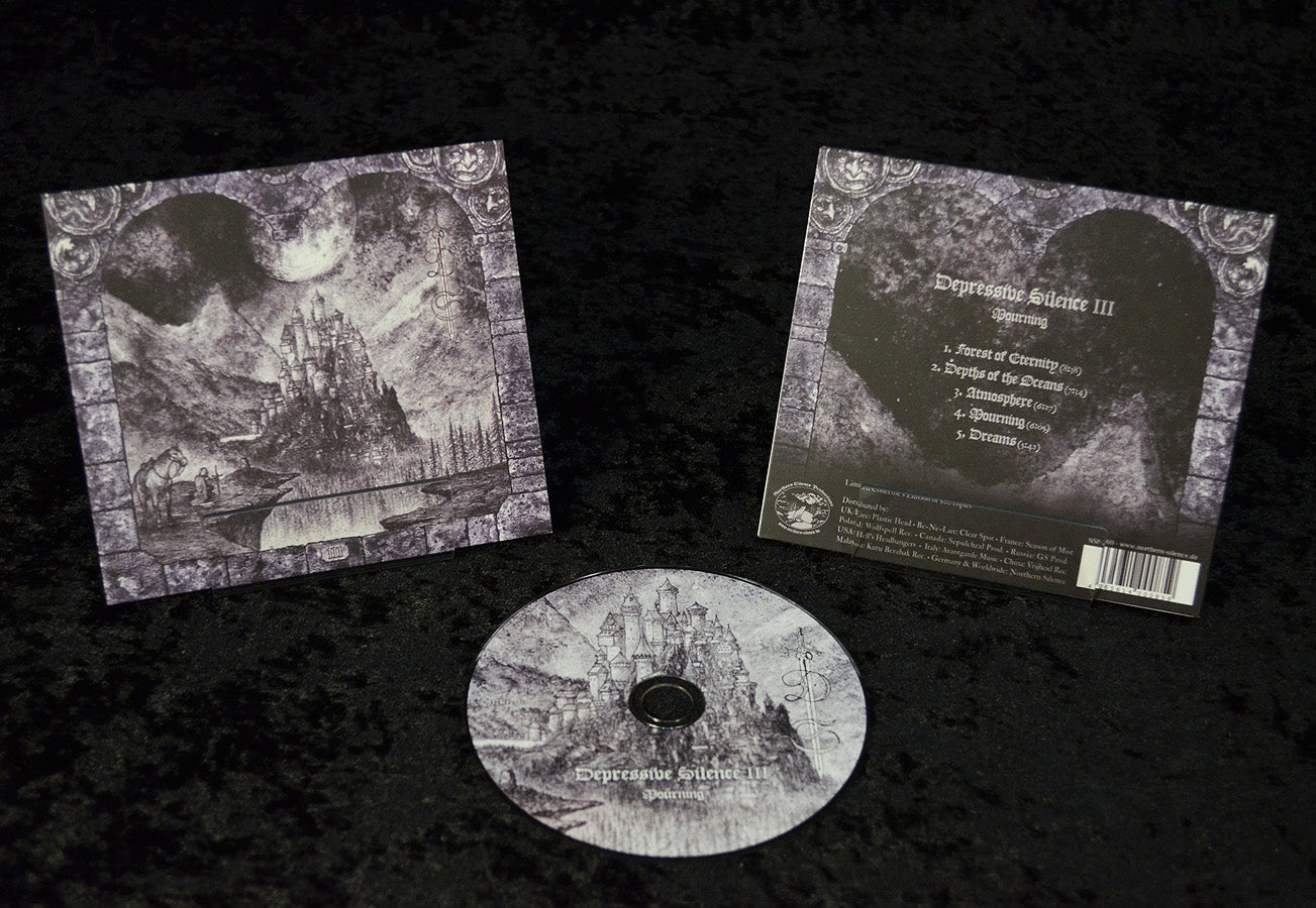 DEPRESSIVE SILENCE "III: Mourning" CD, pro-CD with digipak