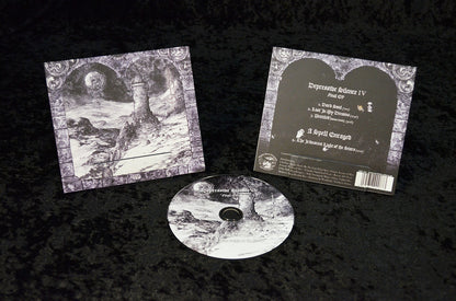 Depressive Silence IV Final EP / A Spell Enraged CD, with 4 panel digipak and pro-CD