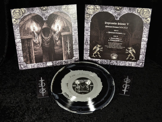 DEPRESSIVE SILENCE "V: Medieval Demons MMXIX" vinyl LP (color)