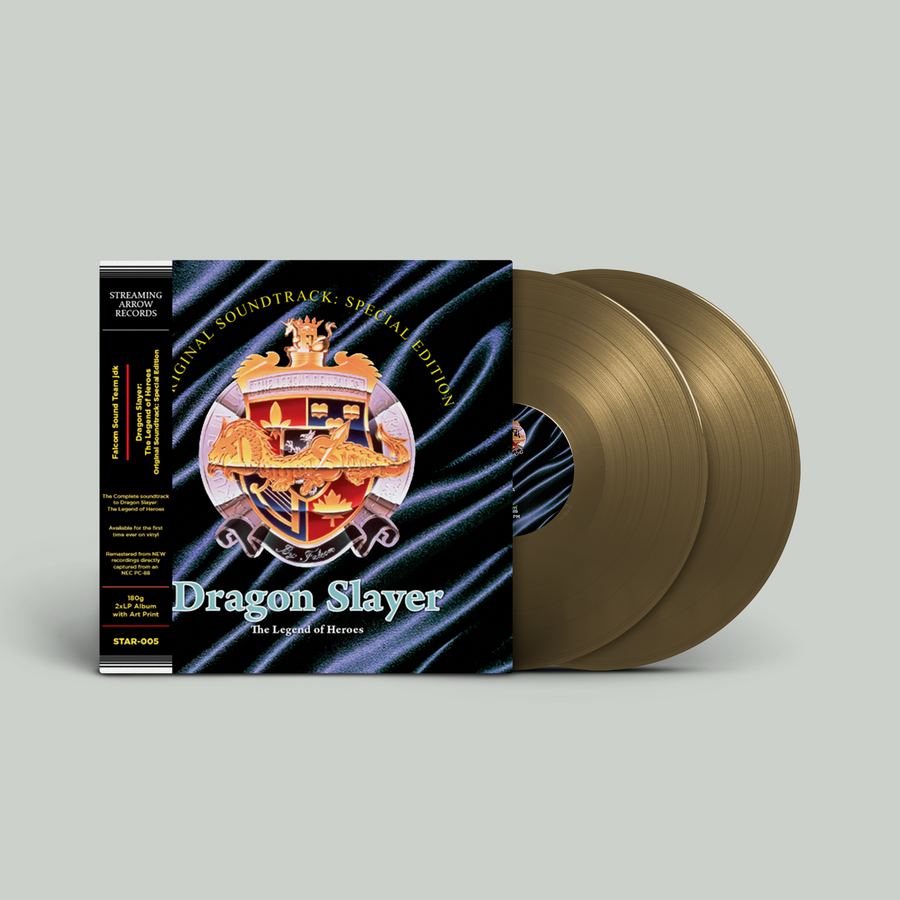 DRAGON SLAYER The Legend of Heroes OST vinyl 2xLP (180g color