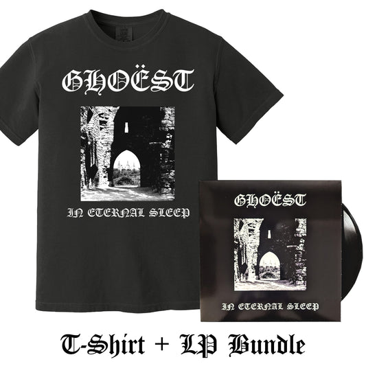 GHOËST "In Eternal Sleep" LP+T-Shirt Bundle