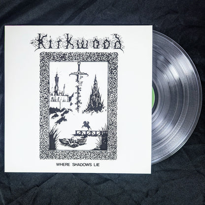 JIM KIRKWOOD "Where Shadows Lie" vinyl LP (w/poster - 2 color options)