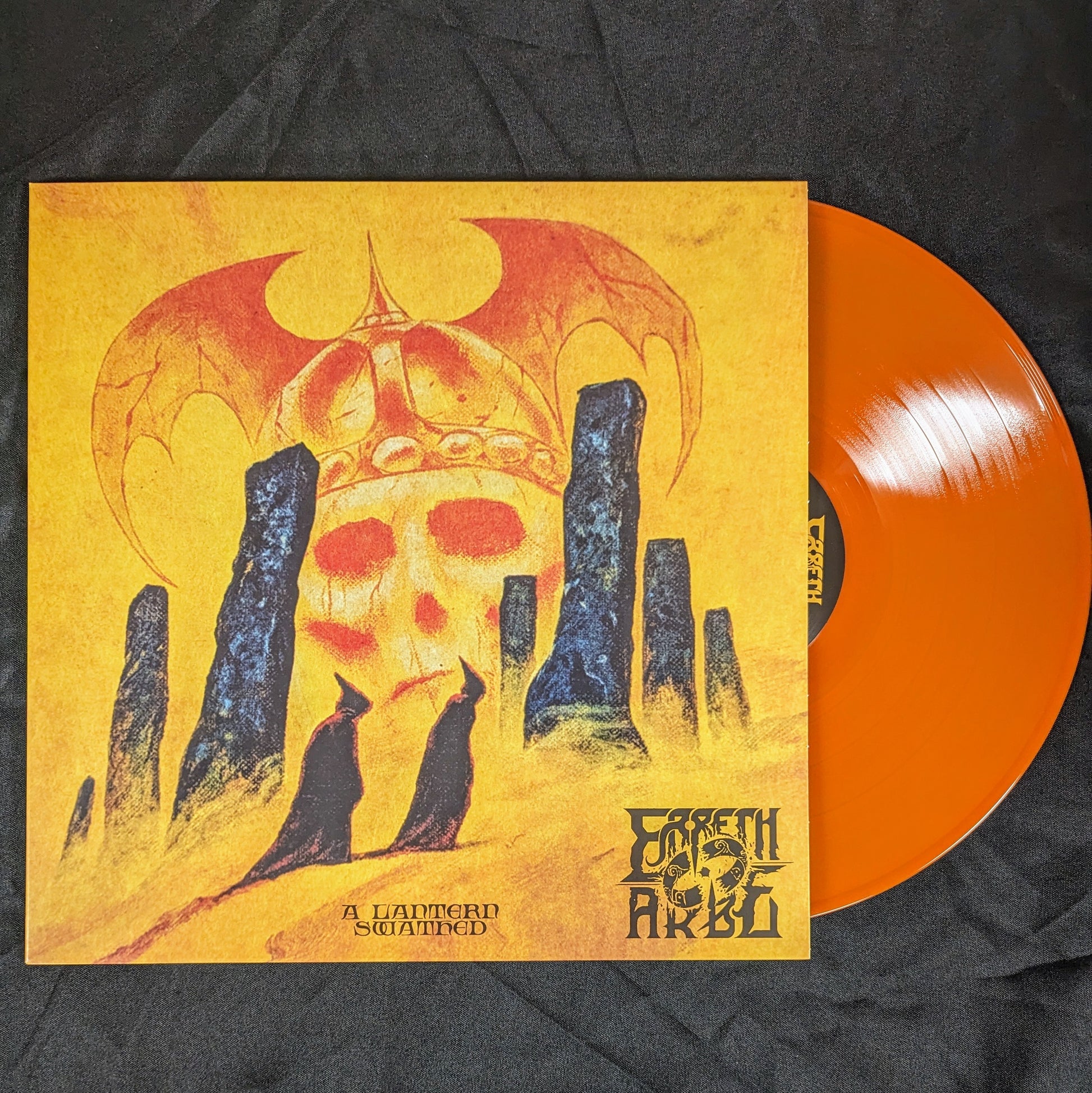 ERRETH-AKBE "A Lantern Swathed" vinyl LP, orange vinyl with printed record jacket