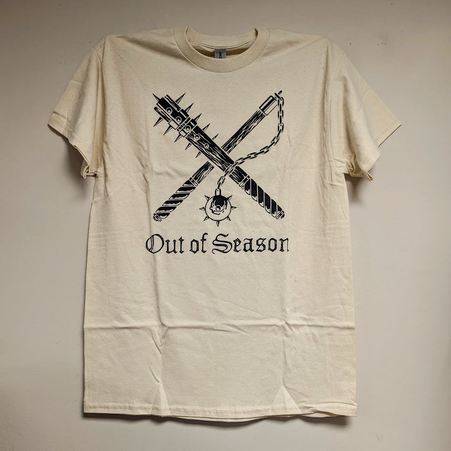 OUT OF SEASON "NEDSM" 2-Sided T-Shirt [Natural]