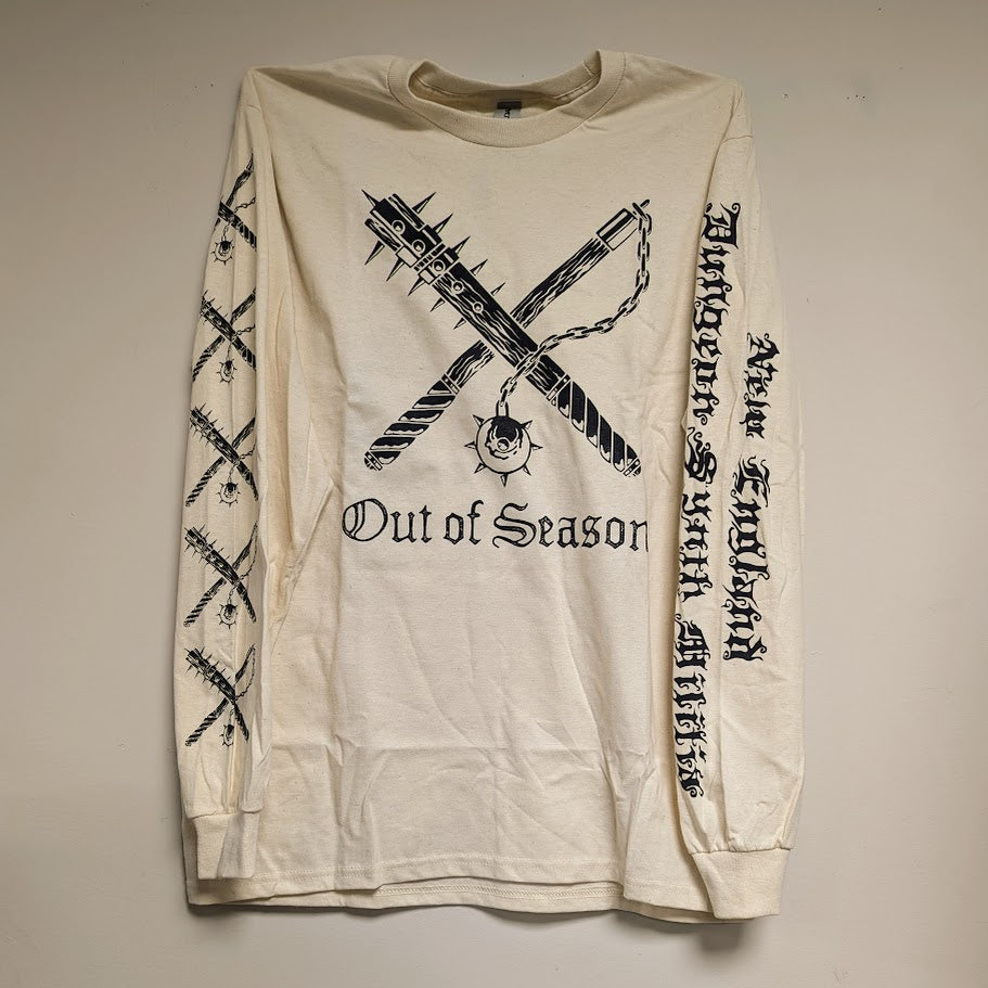 OUT OF SEASON "NEDSM" 4-Sided Long Sleeve Shirt [Natural]