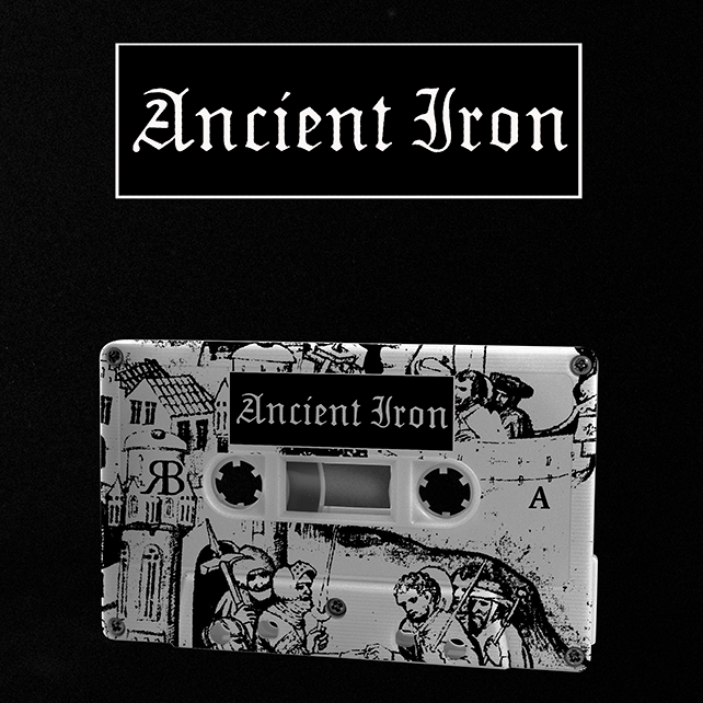 ANCIENT IRON "The Dire Ages" cassette tape (lim.50, custom slipcase)