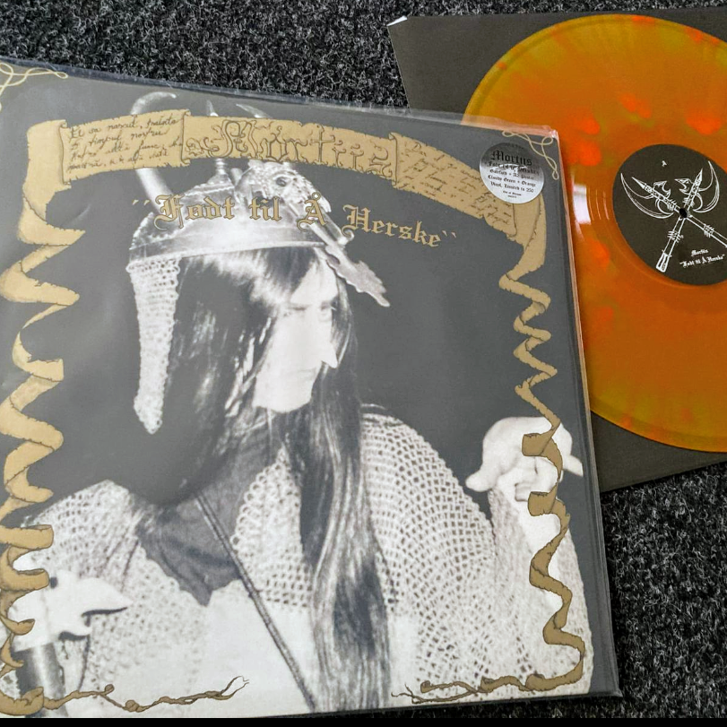 MORTIIS "Født til å Herske" vinyl LP (color, gatefold w/ gold print + poster)