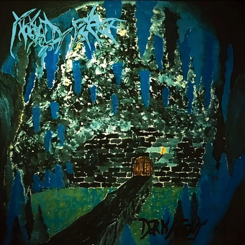 NOGBOLD'S PALACE "Dark Agony" vinyl LP, cover art