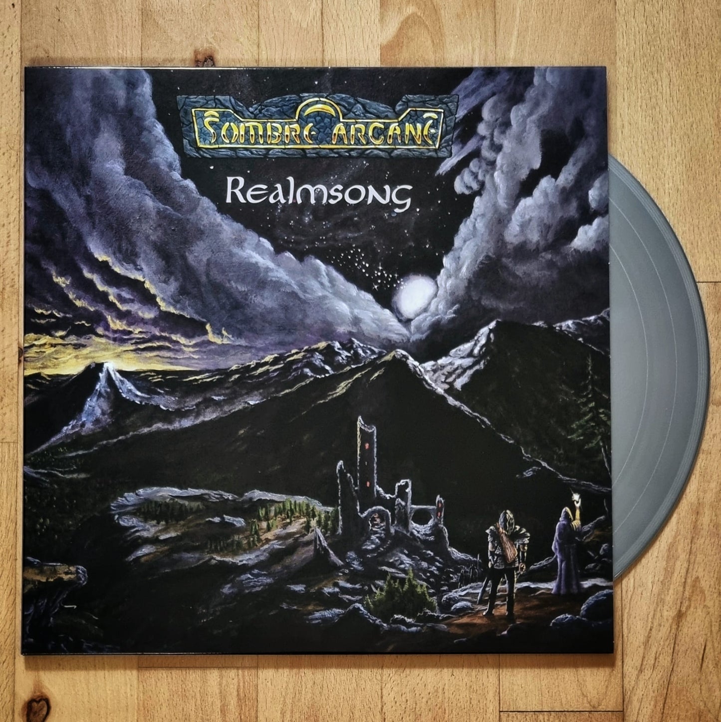 SOMBRE ARCANE "Realmsong" vinyl LP (silver, w/ 2 RPG modules, lim.300)