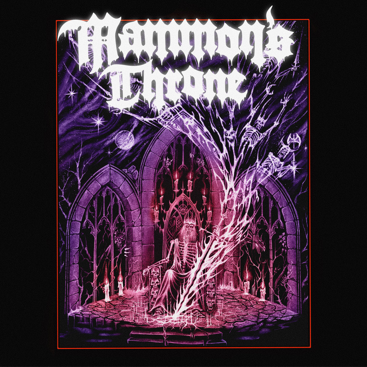 MAMMON'S THRONE "Mammon's Throne" vinyl LP (color, lim.200)