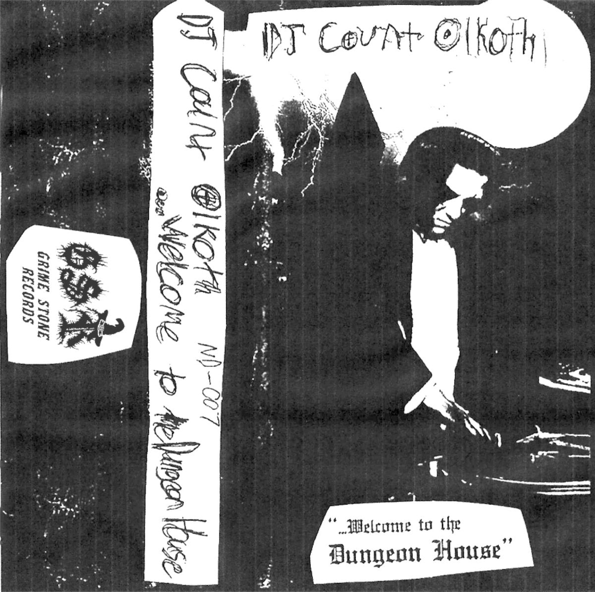 [SOLD OUT] DJ COUNT OLKOTH "...Welcome to the Dungeon House" Cassette Tape