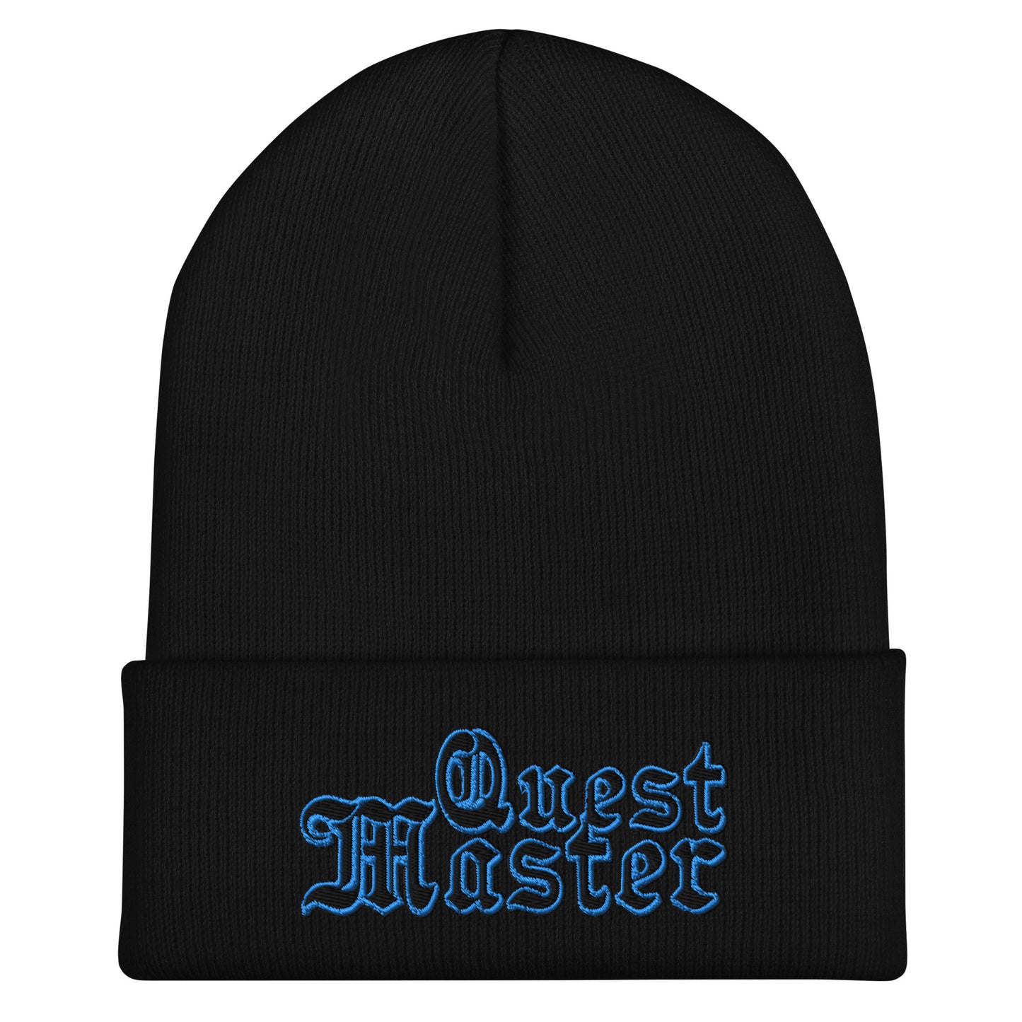 QUEST MASTER Beanie Winter Hat CYAN/BLACK (Ships Separately)