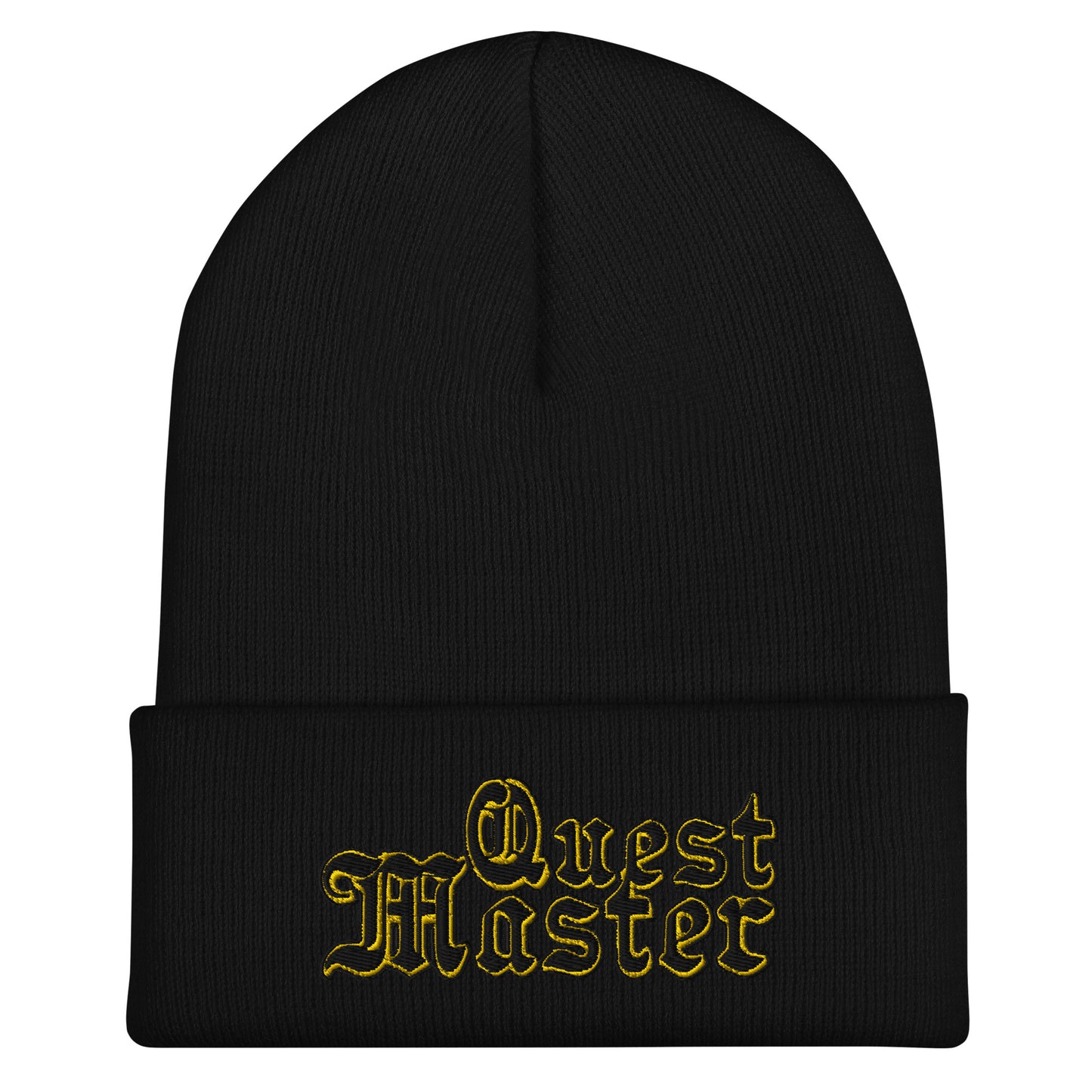 QUEST MASTER Beanie Winter Hat YELLOW/BLACK (Ships Separately)