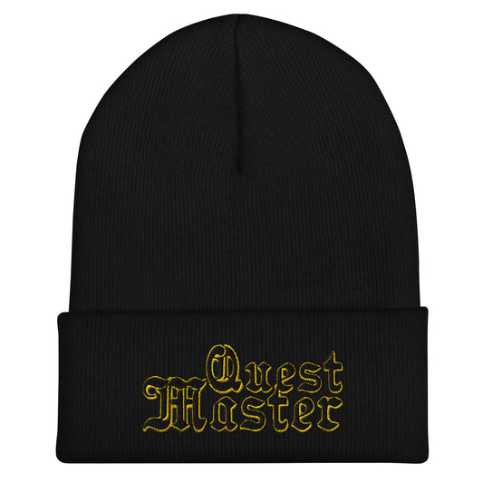 QUEST MASTER Beanie Winter Hat YELLOW/BLACK (Ships Separately)