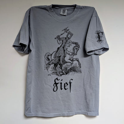 FIEF "Knight" T-Shirt (Grey - Gildan or Comfort Colors)