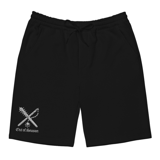 OUT OF SEASON Embroidered Logo Fleece Shorts (Ships Separately)
