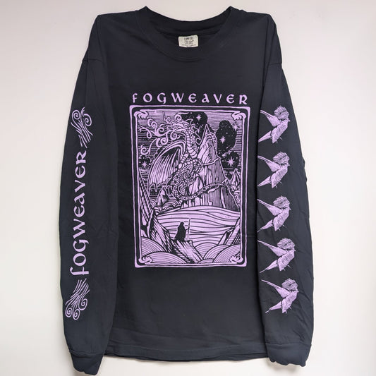 FOGWEAVER 4-sided Long Sleeve Shirt [BLACK] (Comfort Colors)