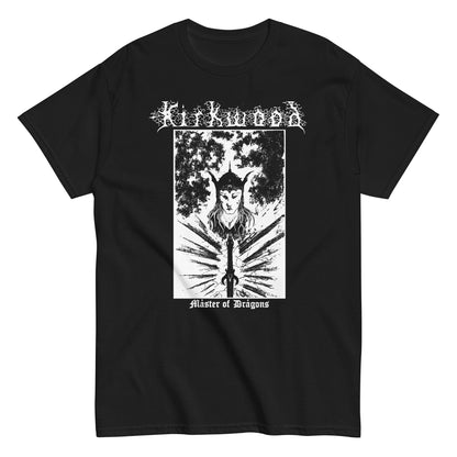 JIM KIRKWOOD "Master of Dragons" T-Shirt [WHITE or BLACK] *PREORDER*