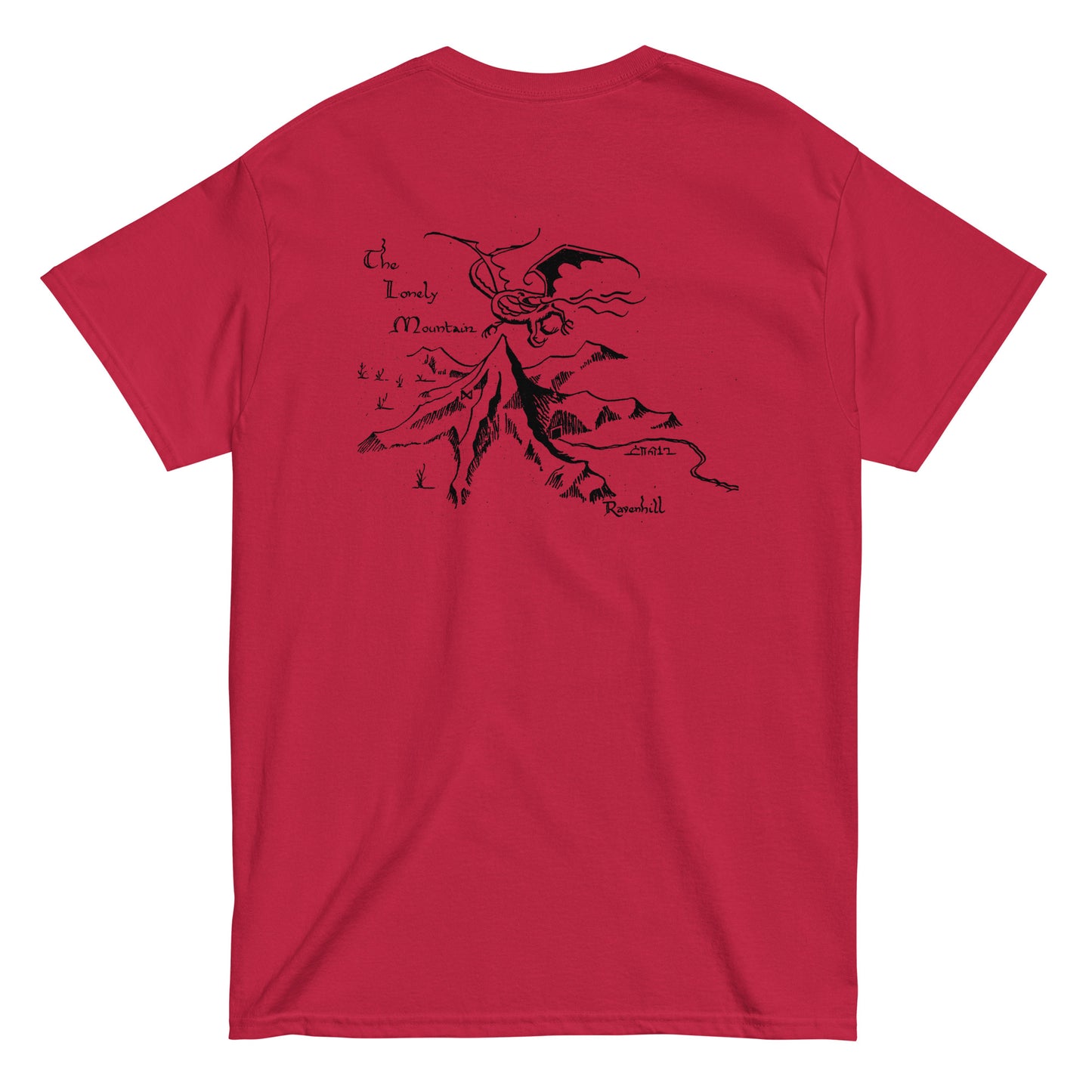 GRIMDOR "The Lonely Mountain" T-Shirt (White or Red) *Ships Separately*