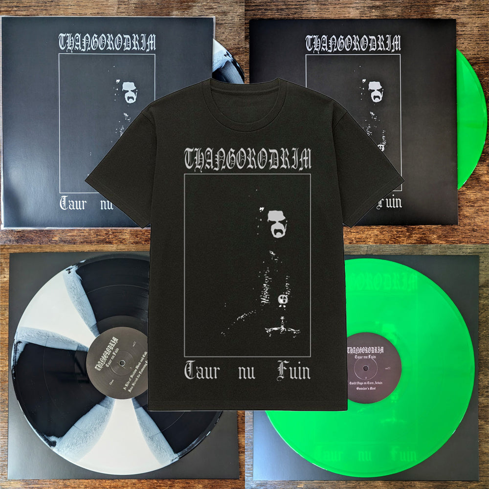 THANGORODRIM "TNF" Shirt + LP bundle (pick your color option)