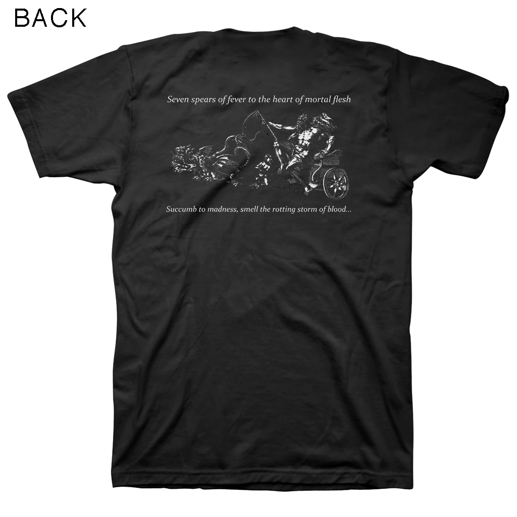 [SOLD OUT] LAMP OF MURMUUR "Saturnian Bloodstorm" T-Shirt [BLACK]