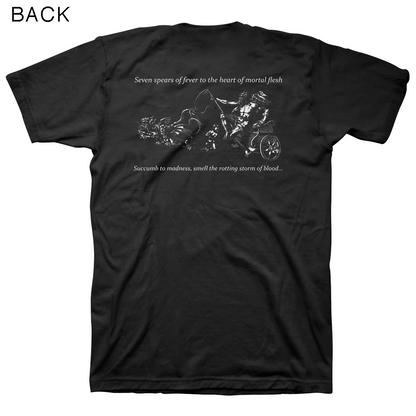 [SOLD OUT] LAMP OF MURMUUR "Saturnian Bloodstorm" T-Shirt [BLACK]