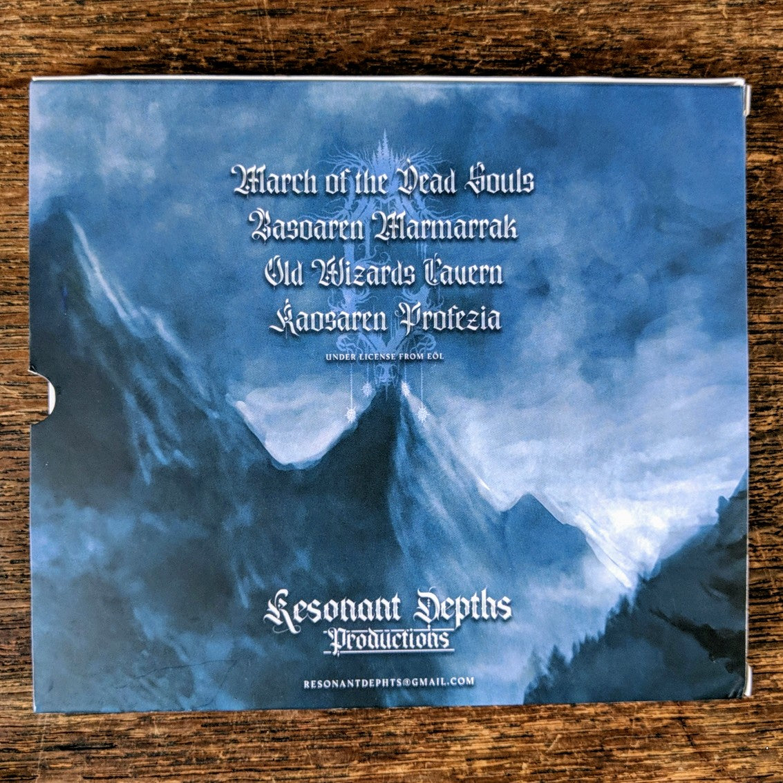 [SOLD OUT] ELFFOR "Unholy Throne Of Doom" CD w/ Slipcase