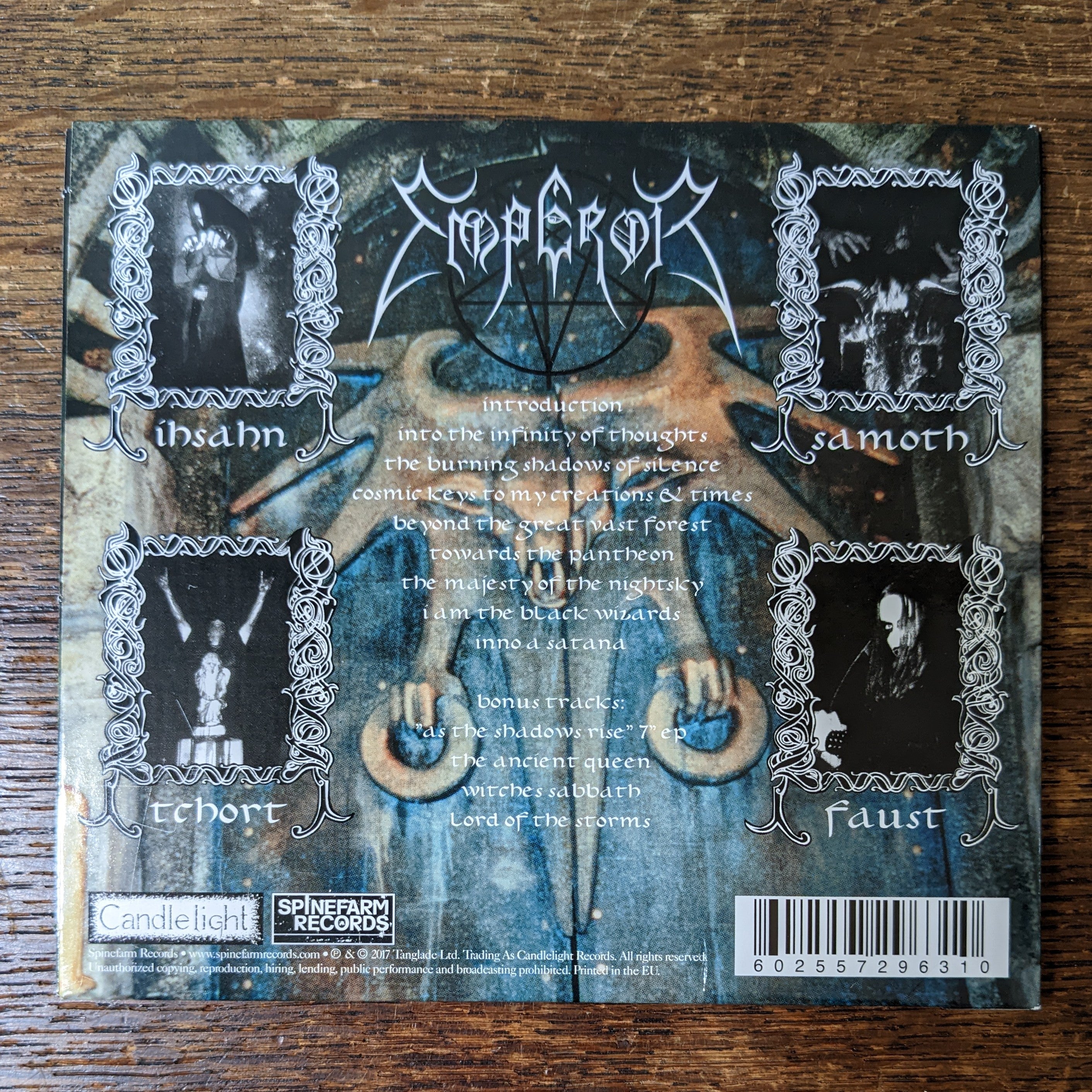 [SOLD OUT] EMPEROR In the Nightside Eclipse CD [gatefold digisleeve]