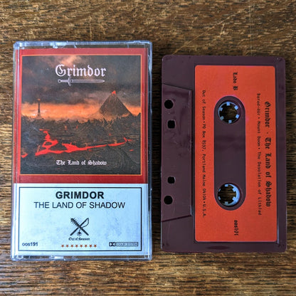 [SOLD OUT] GRIMDOR "The Land of Shadow" cassette tape [Lim.250]