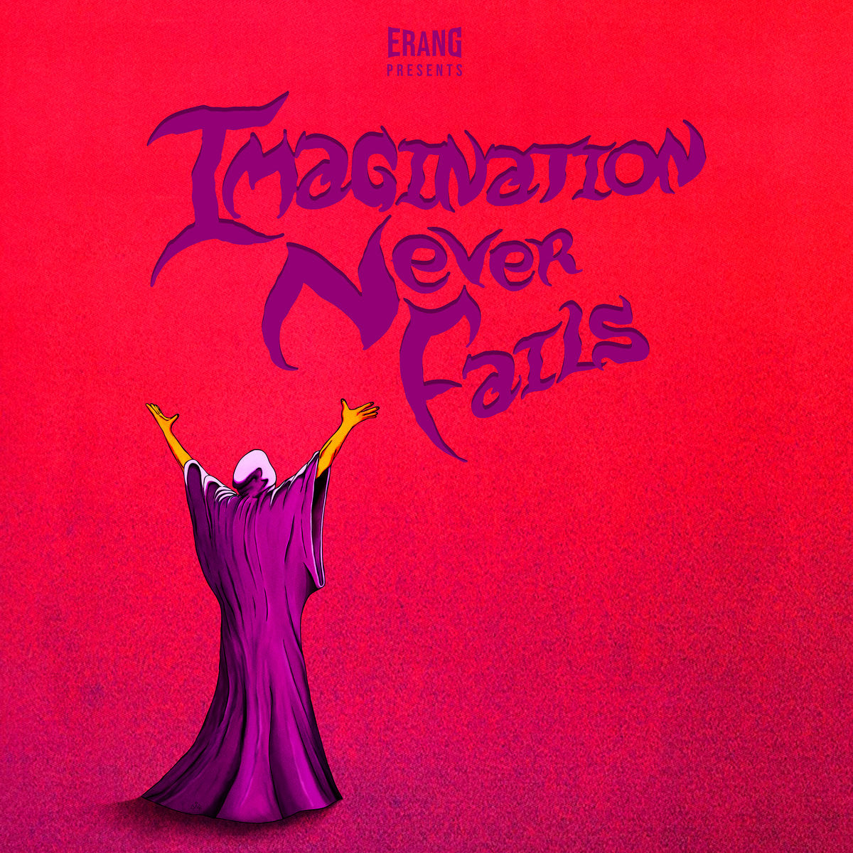 ERANG "Imagination Never Fails" Vinyl LP, cover artwork